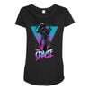 deep space Maternity Scoop Neck T-shirt