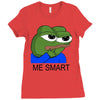 Pepe The Frog Ladies Fitted T-Shirt