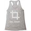 oh crop Racerback Tank
