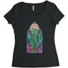 cthulhu's church Women's Triblend Scoop T-shirt