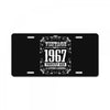 vintage made in 1967 perfectly aged a living legend License Plate