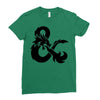 dungeons and dragons Ladies Fitted T-Shirt