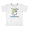 unicorns are born in september cute unicorn Toddler T-shirt