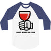 party a drink 3/4 Sleeve Shirt