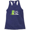 sad t rex Racerback Tank