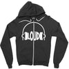 bargain loud records Zipper Hoodie