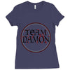 team damon salvatore Ladies Fitted T-Shirt