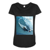 men's shark boss Maternity Scoop Neck T-shirt