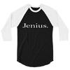 black jenius 3/4 Sleeve Shirt
