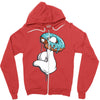 frases Zipper Hoodie