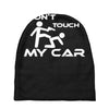 dont touch my car Baby Beanies