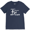 dont touch my car V-Neck Tee