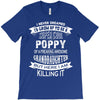 Super Cool Poppy Of A Freaking Awesome Granddaughter T-Shirt