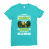 Never Underestimate A Man Who Watches Breaking Bad And Was Born in Ladies Fitted T-Shirt
