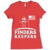 moon finders keepers Ladies Fitted T-Shirt