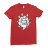 ghost problems Ladies Fitted T-Shirt
