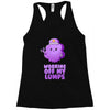 working off my lumps Racerback Tank