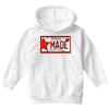 texas made lone star license plate Youth Hoodie