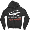 all you need is flight ticket Zipper Hoodie
