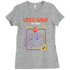 video game the game Ladies Fitted T-Shirt
