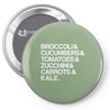 vegan Pin-back button