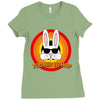 too hip to hop   bunny easter Ladies Fitted T-Shirt