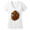 molded mischief Women's V-Neck T-Shirt