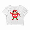 Ugandan Knuckles Crop Top