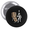 metal wars solid Pin-back button