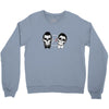 SKULL ON TWO FACE Crewneck Sweatshirt