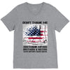 Veteran Don't Thank Me Thank My Brothers &amp; Sister V-Neck Tee