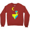 moon cat Crewneck Sweatshirt