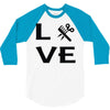 love hairstylist 3/4 Sleeve Shirt