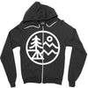 camp bold (for dark) Zipper Hoodie