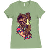 nick automatic Ladies Fitted T-Shirt