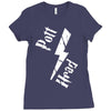 pot head funny Ladies Fitted T-Shirt