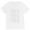 tofu tofu tofu V-Neck Tee