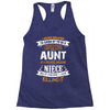Super Cool Aunt Of A Freaking Awesome Niece Racerback Tank