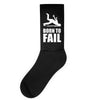 born to fail failer depp ungl&uuml;ck fun funny failure Socks