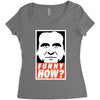 funny how Women's Triblend Scoop T-shirt