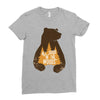 All Good In The Woods Ladies Fitted T-Shirt