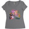 Cosmic Breath Women's Triblend Scoop T-shirt