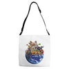 world animal Adjustable Strap Totes