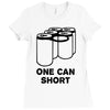 one can short Ladies Fitted T-Shirt