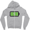 Powerfull Son Zipper Hoodie
