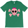 fummy pink skull long sleeve T-Shirt
