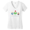 androids Women's V-Neck T-Shirt