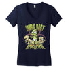 zombie baby apocalypse Women's V-Neck T-Shirt