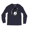 headphones black humor Long Sleeve Shirts