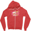 zombie burger Zipper Hoodie